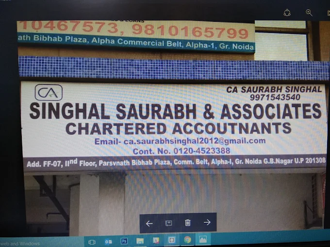 A S V N & CO. Chartered Accountants (Formely Singhal Saurabh And Associates)